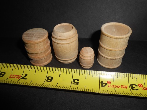 300 pcs miniature - 5-300, wood