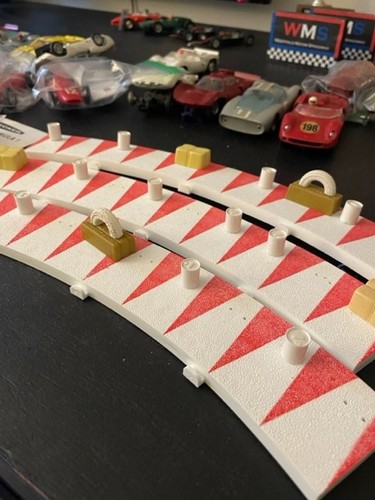 Vintage chicane with - with, bales